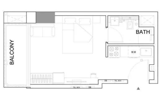 Apartment A Superb And Amazing Studio In Binghatti Lavender With Balcony Dubai United Arab Emirates